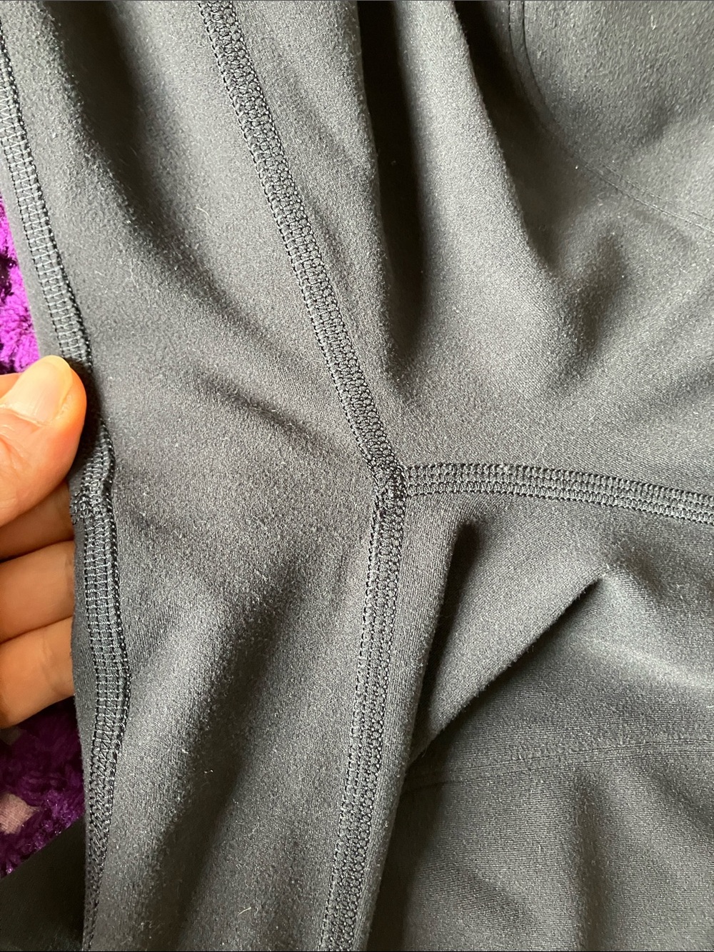 Lululemon align wide leg crop black size 6 - Picture 8 of 8